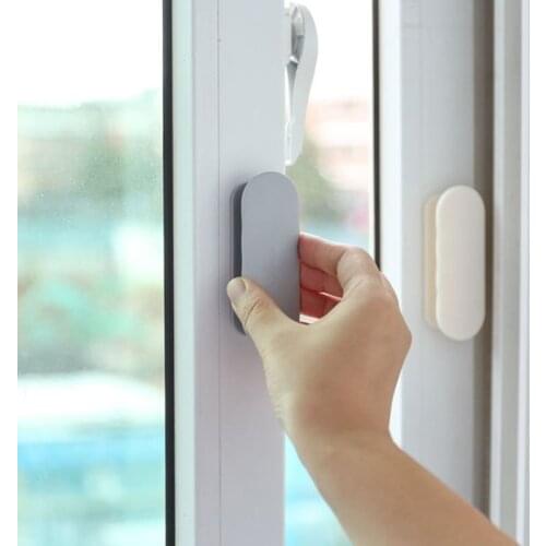 2Pcs Door Window Cabinet Punch-Free Drawer Organizer Handle Holder Labor-Saving