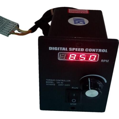 400W AC 220V motor speed controller, precision digital display speed controller single phase 2