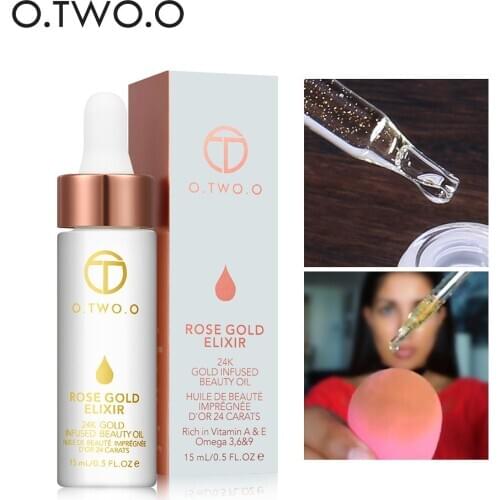 Rose Gold Foil Base Makeup Essence Before Makeup Repair Skin Base Essence Take care of skin