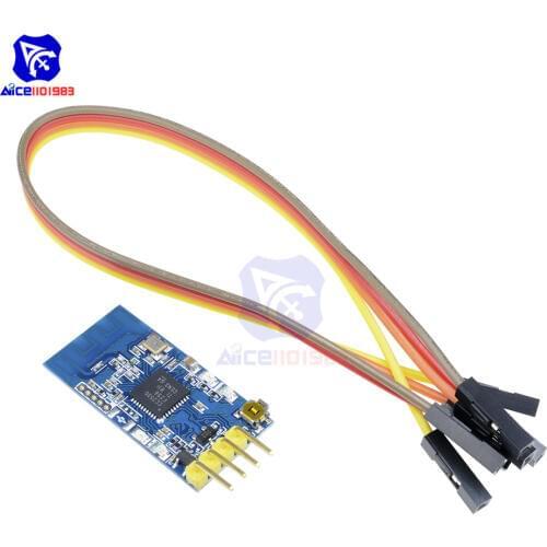 Diymore ZigBee CC2530 2.4G WIFI Wireless UART Serial Transceiver Receiver Module Board with 4Pin Jumper Wire 30mA 3V 5.5V