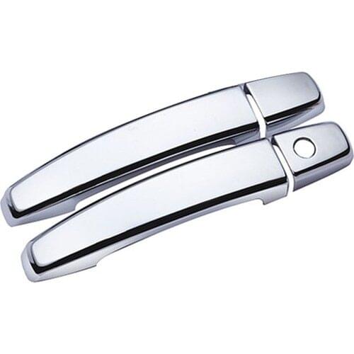 Roxform Chrome Door Handles 2 Pcs Stainless Steel Exterior Accessories Tuning For Seat Leon 2006 2007 2008 2009 2010 2011 2012