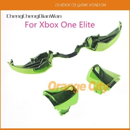 Plated Chrome RT LT RB LB Bumper Buttons For Xbox One Elite Limited edition Controller