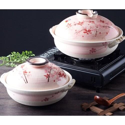 Kitchen Accessories Cooking Pot Soup Pot With Lid Japanese Style Casserole Nonstick Pot Gas Stove Utensilios De Cocina Cookware