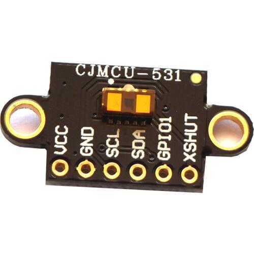 Flight Time Sensor Module VL53L1X laser distance 400cm measuring extension module CJMCU-531