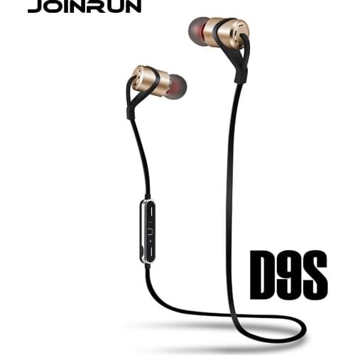 Joinrun D9S Bluetooth4.1 Earphone Sports Wireless Headset Stereo Magnetic Bluetooth Headset for Phone Xiaomi Android IOS