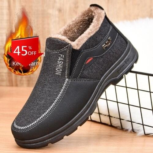 NIUZAILUN Mens Winter Boots