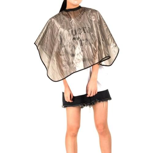 1PCS Hairdresser Cutting Hair Cape PVC of Waterproof Salon Hair Coloring Hairdressing Warp Hairdressing Supplies