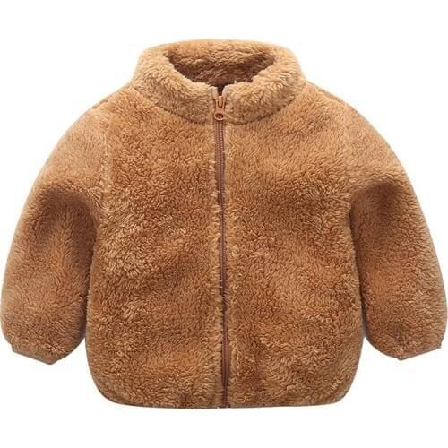 Boys and girls plush coat baby warm clothes CHD20265