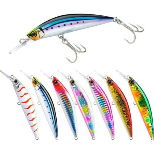 1PCS 9cm 27g Minnow Fishing Lures Wobblers Crankbaits Jerkbaits Artificial Hard Baits Hooks 3D Eyes for Fishing Carp Pesca Isca