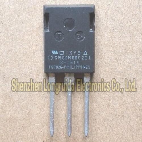10PCS IXGR60N60C2D1 IXGR60N60 TO-247 MOSFET TRANSISTOR 60A 600V