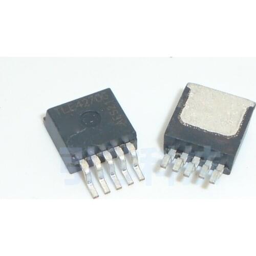 5PCS/LOT TLE4270G TO-263 TLE 4270 G IC REG LDO 5V 0.55A TO263-5 D2PAK Car transistor