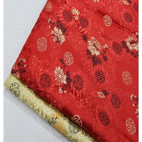73x100cm France imported jacquard tapestry satin 3D jacquard brocade fabric for dress cushion cover curtain patchwork cloth DIY