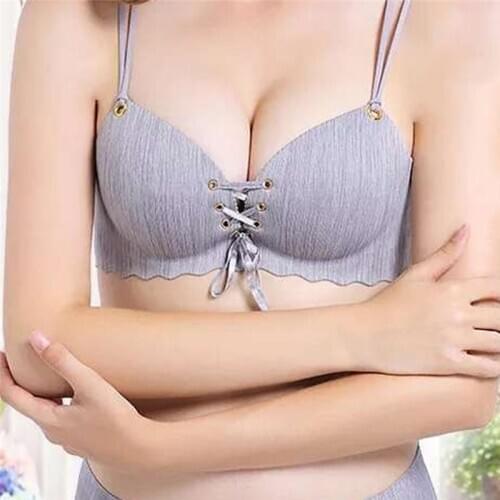 Seamless Sexy Bras For Women Fashion Push Up Bandage Pull Bra Wire Free Lingerie Bralette Underwear Brassiere