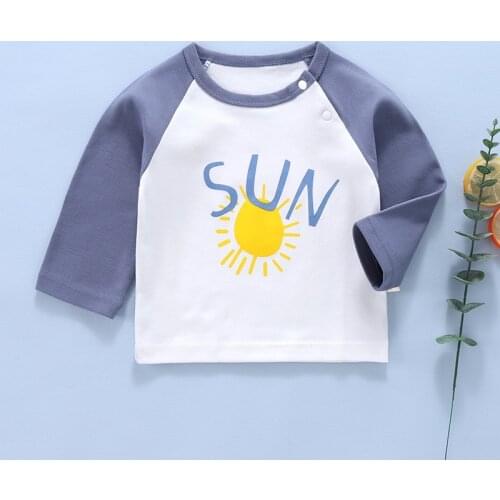 Summer Childrens Short Sleeve Cotton Childrens T-shirt Cartoon Korean Leisure Boys and Girls Clothes Baby Graphic Tee