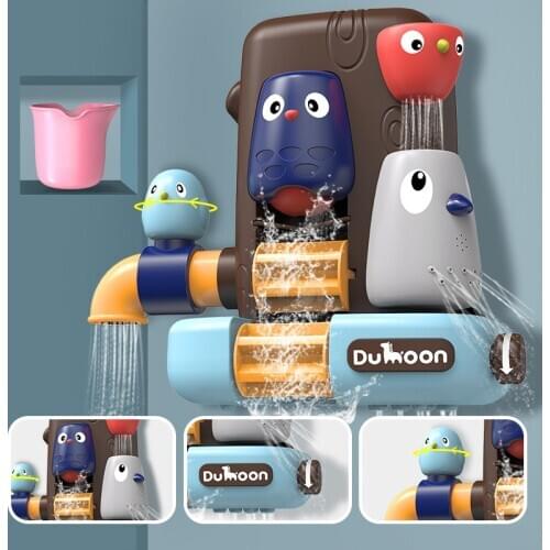 Bath Toys Pipeline Water Spray Shower Game Elephant Bath Baby Toy for Children Swimming Bathroom Bathing Shower Kids Toy