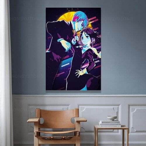 Kaguya Sama Love is War Poster Decorative Painting Canvas Wall Art Living Room Posters Bedroom Painting