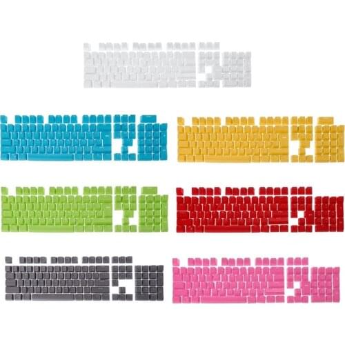 PBT 104 Keyscaps Keys Doubleshot Backlit Variety Of Color Choices for cherry MX Mechanical Keyboard KeyCap