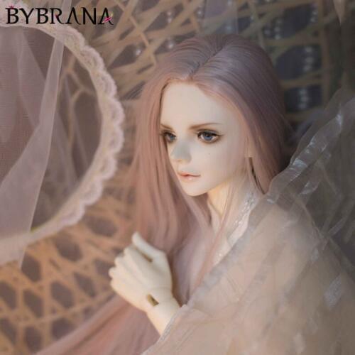 Bybrana Bjd Wig Doll Wig With Long Hair 1/3 1/4 1/6 Free Shipping