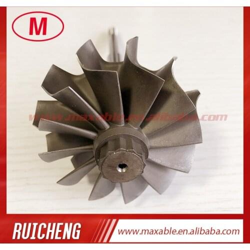 TE06H 58.5X67.2mm 12 blades turbo wheel/ turbine shaft&wheel for turbocharger