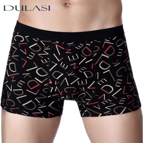 Mans Underwear Letter Boxer Shorts Fashion Underpants For Male Sexy Panties Large Size Lingerie New Arrival Top Recommend 1 Pcs