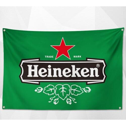 Vintage Beer Day Poster Wall Hanging Beverage Banner Flag With Four Grommets for Dorm Room Decor Outdoor Parties Oktoberfest F6