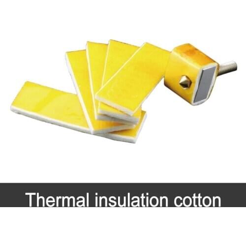 10PCS 3mm thick thickness 3d printer heating block cotton hotend nozzle heat insulation cotton for Ultimaker/Makerbot