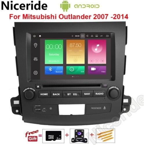 Touch Screen Android 8.0 7.1 2 din Car dvd GPS Navi Navigation Radio for Mitsubishi Outlander 2006-2014 Multimedia wifi BT video