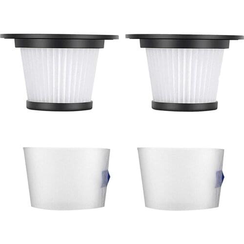 2 Packs Of HEPA Filter for MOOSOO K17 Cordless Vacuum, A17 Vacuum Cleaner, High-Density Hepa