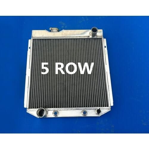 5 Row Aluminum Radiator 1964-1966 For Ford Mustang V8 ENGINE 5.0L 1964 1965 1966