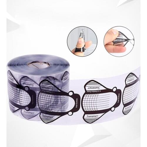 500Pcs Professional Nail Art Shape Extension Tips Nail Shapes Stickers