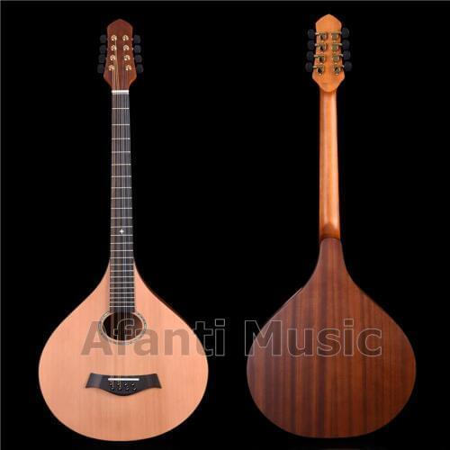 Afanti Music Solid Red Pine Wood Top Mandolin (AMG-2247)