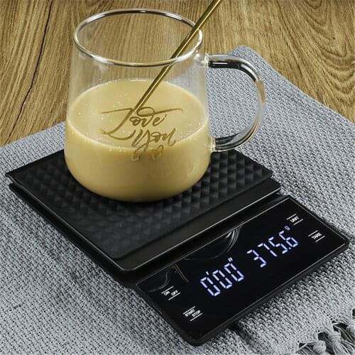 Electronic Kitchen Scales with Timer Precision Digital Scales Smart Coffee Scale Household Food Scales Weight Scale 3KG/0.1g