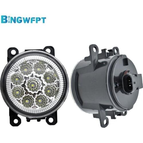 Headlights LED H11 12V Fog Lamp Assembly For Mitsubishi Suzuki Peugeot Nissan Subaru Citroen Ford Renault DRL Fog Light