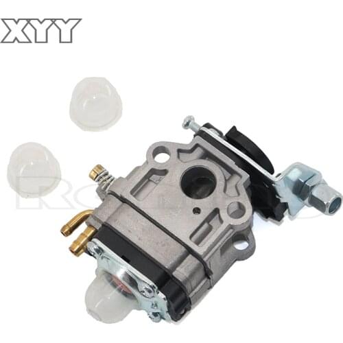 10MM Hole Diameter Carburetor With Fuel Line Filter Assembly For 1E36F 1E32F 1E34F Brush Cutter Grass Trimmer Hedge Trimmer