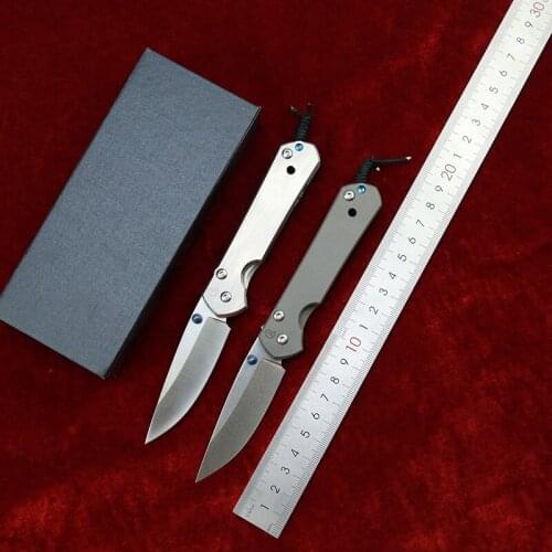 LEMIFSHE Small Sebenza 21 D2 blade titanium handle folding pocket camping hunting outdoor EDC tool dinner kitchen knife