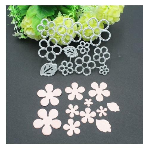 2020 Flowers petal Metal Cutting Dies DIY Scrapbooking Paper Photo Album Crafts Knife Mould Cards Embossing Mold Stencils Decor