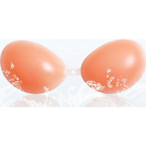 2016 Ladys newest sexy Stealth Silicone Adhesive Stick On Gel Push Up Invisible Strapless Bra Cup A B C D Silicone FreeBra