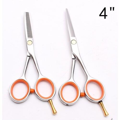 4.0" 13.5cm Engraving Logo Styling Tool Thinning Scissors Cutting Shears Hairdressers Supplies Professional Hair Scissors C1017