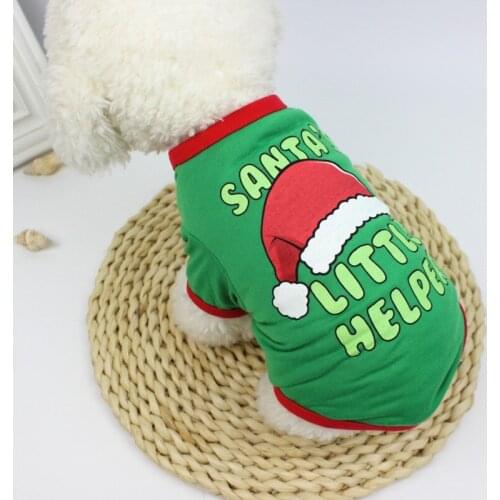 A Dog Clothes Cotton Pet Dog Jacket Coat Puppy Christmas Clothing Dog coat For Small Medium Dogs Puppy Yorkshire Outfit