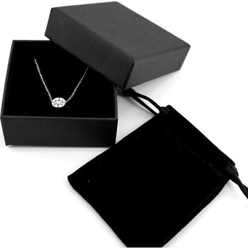 Jewelry Gift Display Box with Flannel bag Pendant Necklace Bracelet Packing Jewellery Organizer Case 2020 Popular Classic New