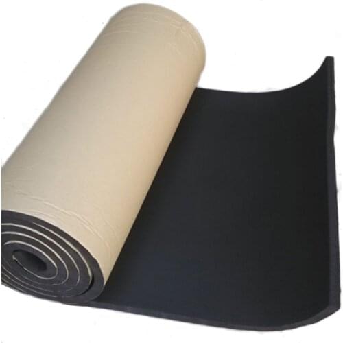 Sound Absorbing Rubber And Plastic Cotton Automobile Sound Insulation Cotton Practical Automobile Noise Isolating Materials