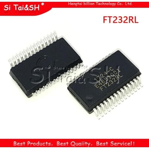 1pcs New FT232RL FT232 FTDI SSOP28 USB serial chip chip bridge
