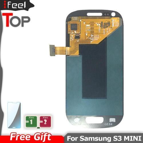 100% Tested LCD Display Touch Screen Digitizer Repair For Samsung Galaxy S III S3 Mini I8190 I8190N I8195 Super Amoled
