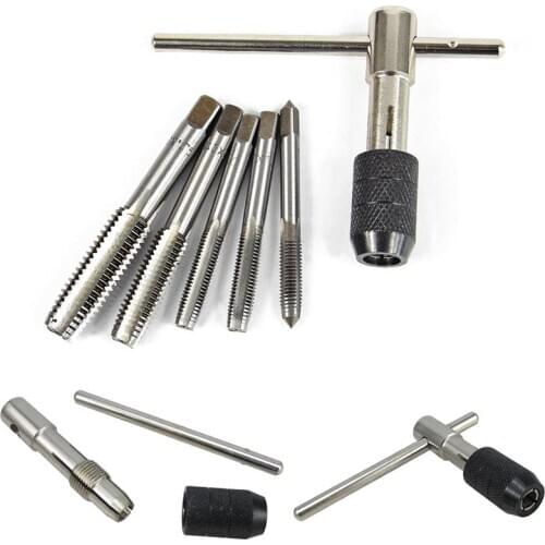 Thread Tapper Drill Screw Tap Tool Set Tap Machining Drilling Tapping 31pcs/Set Kit Manual Making Premium Quality Reamer Plug