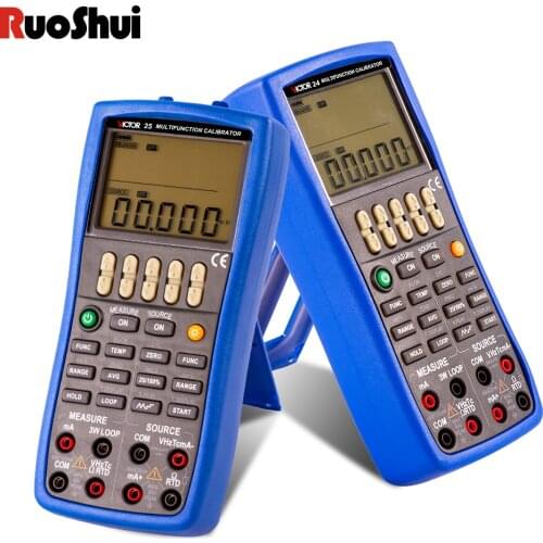 Digital Multifunctional Calibrator Electrical Meter Transistor Tester with Auto Range AC/DC Voltage Process Generator Multimetro