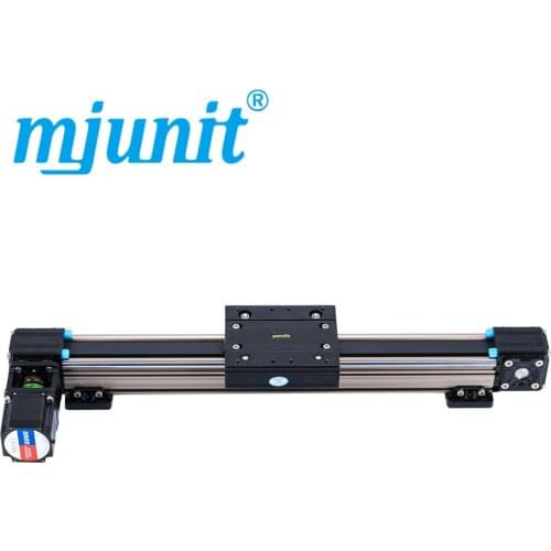 Mjunit long length guide rail high speed mute synchronous belt linear module guide rail manipulator slide guideway for automatic