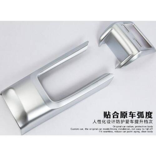 For Acura CDX 2PCS Matte Silver ABS Chrome Car Interior Rear Air Conditioning Vent Cover Trims Car Styling Accessories