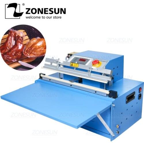 DZ500T Fish Rice Packaging Machine Commercial Vacuum Sealer industrial Vacuum Package Machine Desktop Outside Pumping Vacuum