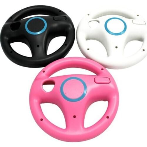 Racing Game Steering Wheel For Nintendo For Wii Controller Direction Manipulate Wheel Remote Controller Protective Case