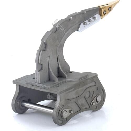 LESU Model 1/14 Toy Excavator C374 Modified Quick Release Change Bucket Curved Blade Ripper DIY Excavator Accessories